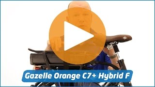 Gazelle Orange C7 Hybrid F  Ebike [upl. by Yahsram]