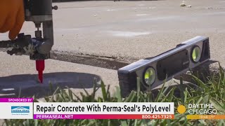 Repair Concrete With PermaSeals PolyLevel [upl. by Cormick]