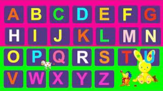 chanson de lAlphabet en français  French ABC alphabet song Frenchy Bunny [upl. by Amathiste232]