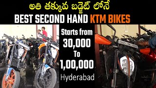 KTM All Model Bikes At Low Prices  Hyderabad Second Hand Bikes  HyderabadMix [upl. by Ummersen]