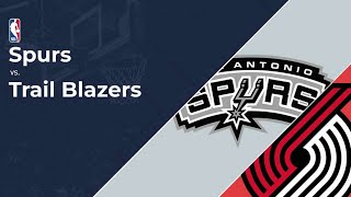 San Antonio SPURS vs Portland TRAIL BLAZERS  7112024 NBA Season [upl. by Kalb]