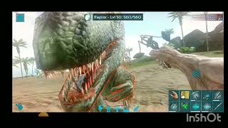 my reptors army in carno islandArk evolved servivalgaming [upl. by Phillada]