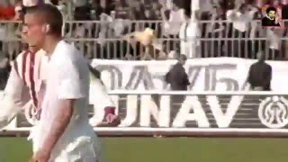 Partizan  Crvena Zvezda  Vidic postize gol 118 Veciti derbi 2002 [upl. by Nomrac]