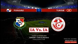 Panama  Tunisie FIFA 18 World Cup  Coupe du Monde 2018 3ème Journée  Groupe G  IA Vs IA [upl. by Swann]