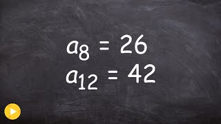 Find the first several terms of a sequence with given two terms [upl. by Aivatal170]