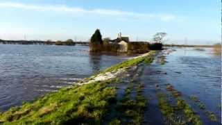 River Trent Overtopped At Torksey Lock in Lincolnshire [upl. by Adaran]