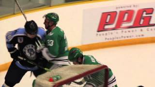 Danbury Whalers Hockey Psano Ref Talk and Check [upl. by Nadabus]