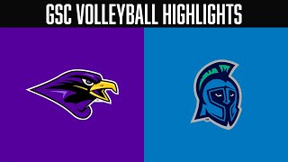 Montevallo at West Florida  GSC Volleyball Highlights  Nov 2 2024 [upl. by Hgielrak]