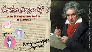 Contradanza Nº 5 de Beethoven  Percusión corporal [upl. by Poland203]