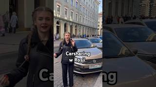 CARSHARING W ROSJI carsharing petersburg polkawmoskwie moskwa rosja porsche dlacb viralvideo [upl. by Enyawad]