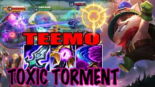 WILD RIFT TEEMO TOP GAMEPLAY  TOXIC TORMENT  TEEMO BUILD RUNES [upl. by Johannessen]