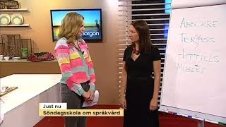 Så använder du språket rätt  Nyhetsmorgon TV4 [upl. by Gney907]