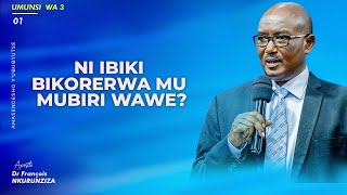 NI IBIKI BIKORERWA MU MUBIRI WAWE 01  Apostle Dr NKURUNZIZA François [upl. by Elvera853]