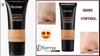 Flormar Mattifying Makeup Primer  Oil Control Primer  Review😱  Affordable Primer✔ Best Primer [upl. by Mauricio]