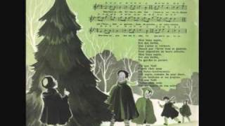 Mon beau sapin  Les Quatre Barbus  1958  O Tannenbaum Song French [upl. by Eednar853]