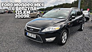 Ford Mondeo MK4  16 benzyna 125 KM [upl. by Nele]