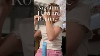 Nighttime haircare routine shorts nighttime nighttimeroutine haircare routines grwm hair fyp [upl. by Varrian]