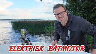 HEMMABYGGD ELEKTRISK BÅTMOTOR [upl. by Akla]