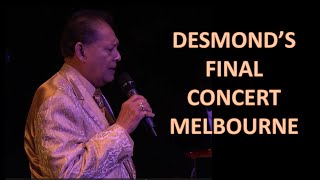 Desmond De Silvas last concert in Melbourne  Farewell Legand [upl. by Levine979]