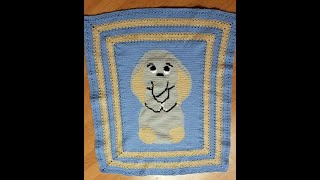 Episode 185 Finished Elephant Baby Blanket [upl. by Hylan]