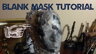 wwwmonstertutorialscom  How to make a blank base mask [upl. by Wichern983]