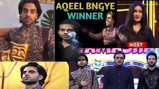 Tamasha Season 3 Grand Finale Aqeel Wins It All Hosted by Shaista Lodhi  Aqeel Crowned Champion [upl. by Saerdna]