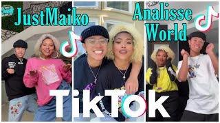 TikTok Best of Michael Le justmaiko and Analisse World TikTok Compilation🔥😍 [upl. by Nolla657]