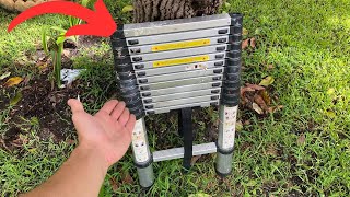 Unboxing amp Review BOWEITI Telescopic Ladder  Is It Worth It [upl. by Nehtanoj952]