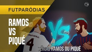 FUTPARÓDIAS SERGIO RAMOS X GERARD PIQUÉ  FUTDUELO 3 [upl. by Meehaf]