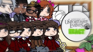 💜 A Series of Unfortunate Events react  1  REUPLOAD 💜 [upl. by Anagnos]