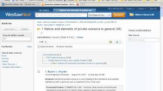 WestlawNext Tutorial [upl. by Lehcin734]