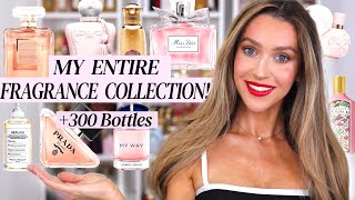 MY ENTIRE FRAGRANCE COLLECTION 300 PERFUMES [upl. by Gardell77]