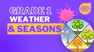 Grade 1 Lesson Weather and Seasons [upl. by Zillah571]