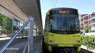 Cabinerit IJsselstein  Nieuwegein Centrum UOV Tram Utrecht [upl. by Sahpec]