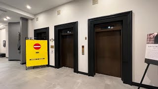 Freshly Modernized Otis Gen3 Mod Elevators  Pittsburgh Airport Marriott  Pittsburgh PA [upl. by Htiekram]