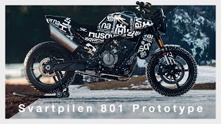 Svartpilen 801 Prototype – A tale of dirt and ice  Husqvarna Motorcycles [upl. by Hamil]