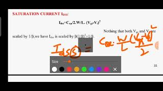 SCALING OF MOS CIRCUITS AND ITS LIMITATIONS [upl. by Fenelia90]