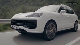 2024 Porsche Cayenne Turbo E Hybrid RevealExterior Interior and Driving [upl. by Aikemot394]