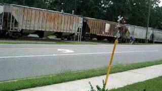 CSX grain train freight Waxhaw NC [upl. by Delia]