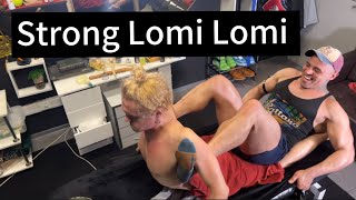 ASMR  Lomi lomi massage mixed with shiatsu and chiropractic adjustments [upl. by Hoashis]