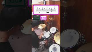 Syncopated Groove drumlessons drumming drums drum [upl. by Aroc]