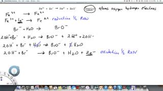 Balancing Oxidation Reduction Reactions 5 [upl. by Tirrell]