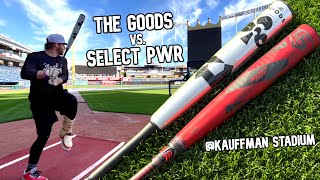 2022 DeMarini THE GOODS vs 2022 Louisville Slugger SELECT PWR  BBCOR Bat Madness World Series 3 [upl. by Creath89]