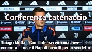 Conferenza catenaccio [upl. by Enelahs761]