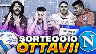 😱 NOOOO REACTION SORTEGGI OTTAVI CHAMPIONS LEAGUE [upl. by Abehs]