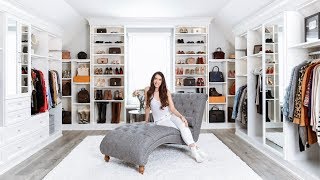 MY DREAM CLOSET REVEAL Tour amp Organization Tips [upl. by Spieler]