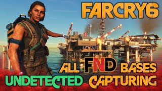 ALL FND BASES UNDETECTED CAPTURING – FAR CRY 6 Stealth Gameplay [upl. by Ellsworth638]