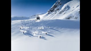 Heli Skiing near Banff National Park [upl. by Nosdrahcir]