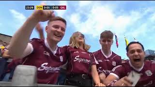 PAUL CONROY GOAL  GALWAY V DONEGAL  2024 ALL IRELAND FOOTBALL SEMIFINAL [upl. by Ennirac]