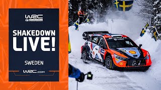 🛑 Shakedown LIVE  WRC Rally Sweden 2024 [upl. by Ney250]